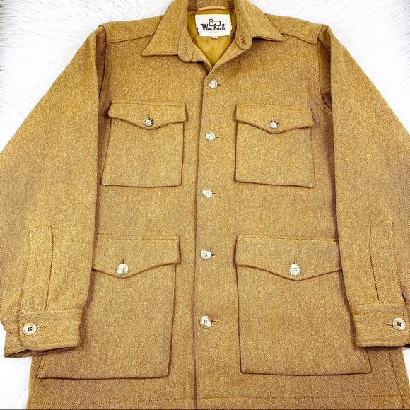 Woolrich Other - Woolrich Vintage Hunting Jacket Wool Blend Button
